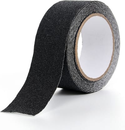 PVC trap anti-slip tape schuurpapier waarschuwing stap veiligheid mat anti-slip tape 10CM*20M - Zwart 10cm