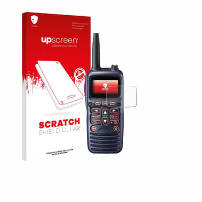 upscreen - Screenprotector voor Standard Horizon HX320E - Folie Beschermfolie transparant