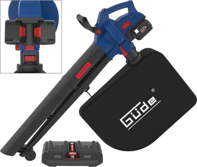 Accu bladzuiger met multifunctionele functies voor tuinonderhoud - 36 V, 480 m³/h, 230 km/u