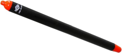 Aanwijsstok Telescopisch - Presentatie Pointer - Presentaties Geven - Uittrekbaar Tot 126cm - 24cm Ingeklapt - Zwart Rood