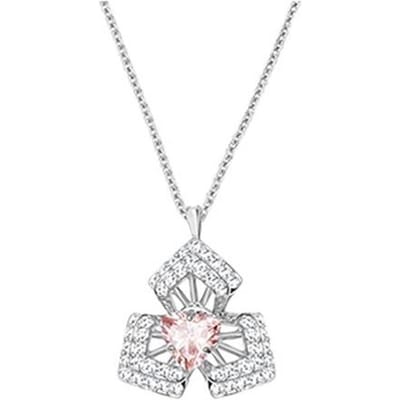 Swarovski Linda Imitatie Kristal Bloemen Ketting Dameskettingen Wit 5397401 Box (Random Color),F,White white