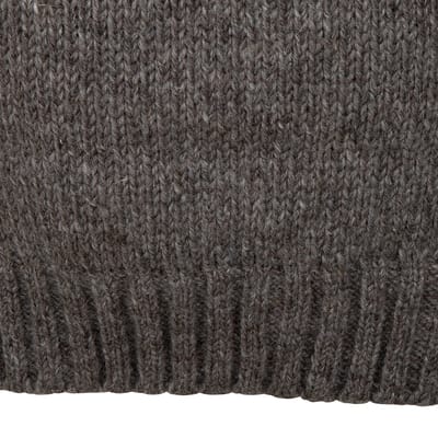 Gebreid Wollen Dames Vest van Schapenwol met Polyester Fleece voering en afneembare capuchon - SHAKALOHA - W Woodcord DLX XL