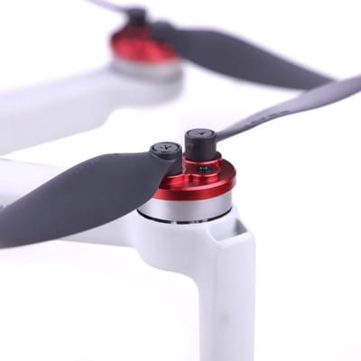 50CAL Motor Cover Caps voor DJI Mavic Mini – 4 Stuks – Zwart Aluminium – Bescherming tegen Stof, Vuil, Water en Krassen