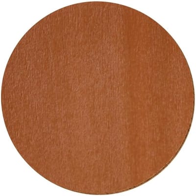 Houten schijven - Cirkels hout - Knutselen decoreren - Gelaserd gladde randen - 13 cm diameter - Palissander