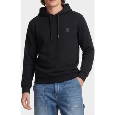 Reiss Performance Hoodie Navy Size: S | Hoodies & Sweatshirts Outlet | Heren | Zwart
