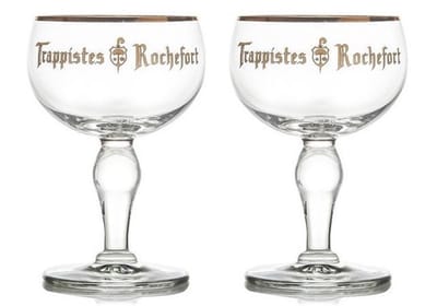 Rochefort Speciaalbier Bierglas - 330 ml - 2 stuks