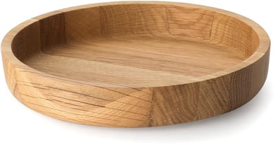 Continenta Schaal - Eikenhout - Ø 25cm