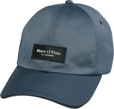 Marc O'Polo Woven Cap Moon Stone Blauwgrijs