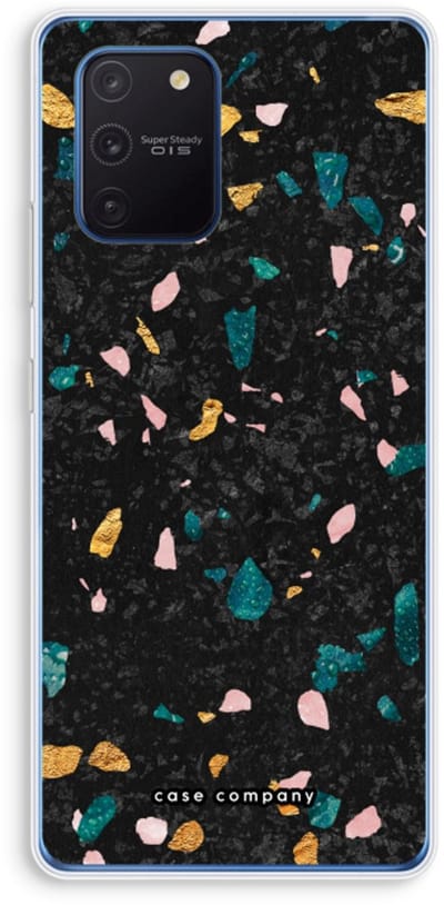 Case Company® - Hoesje geschikt voor Samsung Galaxy Note 10 Lite hoesje - Terrazzo N°10 - Soft Cover Telefoonhoesje - Bescherming aan alle Kanten en Schermrand