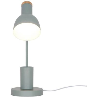 Nordlux Tafellamp Devone, stofgroen, hoogte 43 cm, metaal