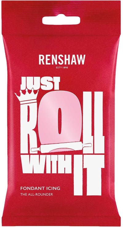 Renshaw Fondant - Roze - 250g