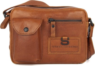 Leren Crossbodytas - Nashville - Brandy Cognac