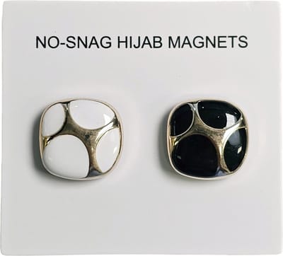 2x Hoofdoek Magneet - Magnetische Broche - Magneetbroche - Sjaal - Hijab Accessoires - Abaya - 16mm - 2 Stuks - Turtle