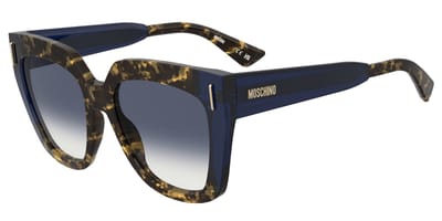 Moschino MOS207/S Havana blue 55/18/140 WOMAN Zonnebrillen
