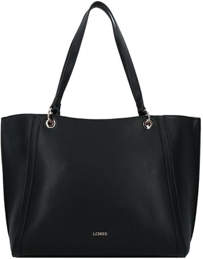 L.CREDI Petrana Shopper Tas 44 cm - 18 L - schwarz