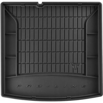 Rubber Kofferbakmat met Organizer Functie – Geschikt voor SKODA Fabia III Kombi 2014-2022 – Onderste Laadvloer – TPE Rubber – Hoge Rand 5 cm