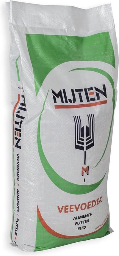Mijten Gerst Geplet - Gerstevlokken Paarden - Gepelde Gerst - Energierijk Voer Paarden Vee - 20kg