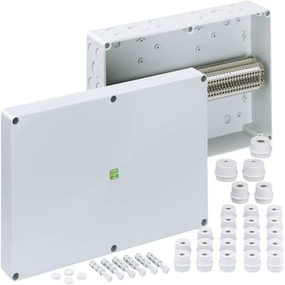 Spelsberg RKi 4/50-50x4q Serieklemmen-behuizing 254 x 360 x 111 Kunststof Grijs 1 stuk(s)