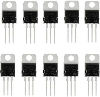 Spanningsstabilisator 10 stuks - Groothandel - 5V Spanningsregelaar - 1,5A Output - Stuks/partij NIEUW