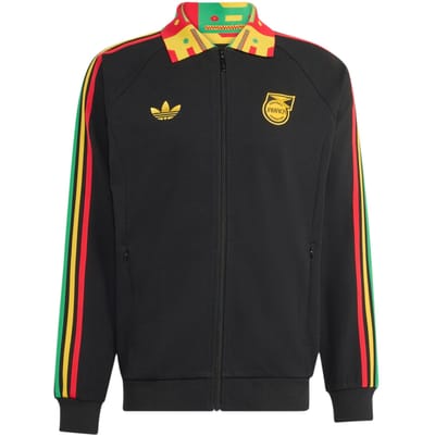 Adidas Jamaica Trainingspakken Heren - Zwart - Maat M - Poly Tricot