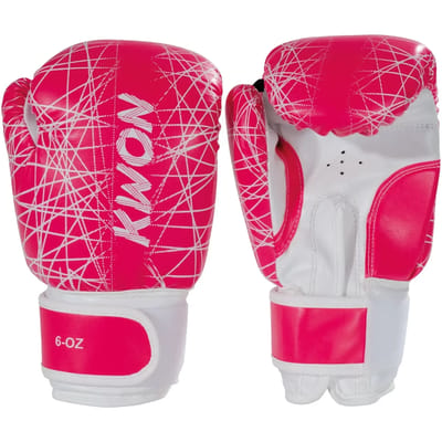 Bokshandschoenen KIDS NEON Pink 6oz