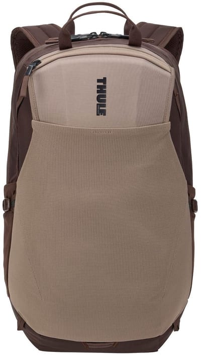 THULE vrijetijdsrugzak rugzak met laptopvak EnRoute Backpack 26L Tinted Taupe / Nuanced Brown bruine