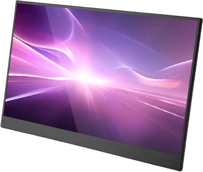 Draagbare Monitor - Extra Scherm - Productiviteit Verhoging - 120 Hz Beeld - 156 Inch - Zwart