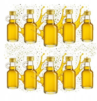 Bimberek Gallone - Miniatuur Glazen Fles - 40ml - Veiligheidsdop - Decoratief Design