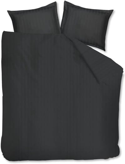 Beddinghouse Shine dekbedovertrek - Eenpersoons - 140x200/220 - Antraciet
