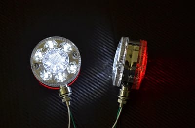LED Zijmarkeringslichten - Vrachtwagen Trailer Verlichting - Veiligheid Zichtbaarheid - 24 Volt Systeem - Set van Twee - Wit