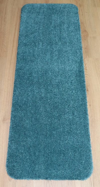 PRIMA - Soft - Wastafelmat - Badmat - blauw - groen - 40x120cm - antislip