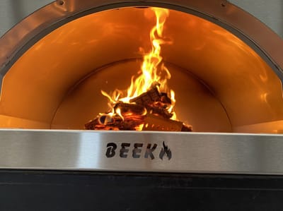 BEEK - Grande - pizzaoven - houtgestookt - Zwart - tot 4 pizza's tegelijk