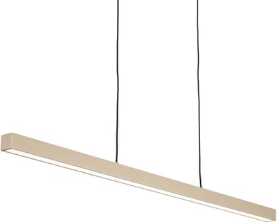 Lumidora Hanglamp 75170 - LEV - Ingebouwd LED - 12.0 Watt - 900 Lumen - 3000 Kelvin - Beige - Metaal