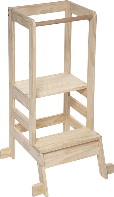 Atmosphera - Leertoren - Kinderen - Hout - Naturel - 51 x 51 x 90 cm