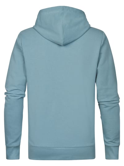Petrol Industries Heren Hoodie - Trui - Regular Fit - Met Capuchon - Herenkleding - Blauw - Maat XXL