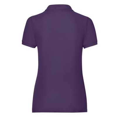 Fruit of the Loom Dames/Dames Lady Fit 65/35 Poloshirt (Paars)