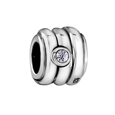 Quiges - 925 - Zilveren - Bedels -Sterling zilver - Beads - Ornament Kraal Charm - Geschikt – voor - alle bekende merken - Armband Z032