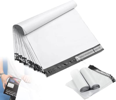 Professionele Opaque Plastic Verzending Tassen 100 Stuks 381 x 483mm, Duurzame Verpakkingen met Zelfklevende Sluiting voor Veilig Verzenden