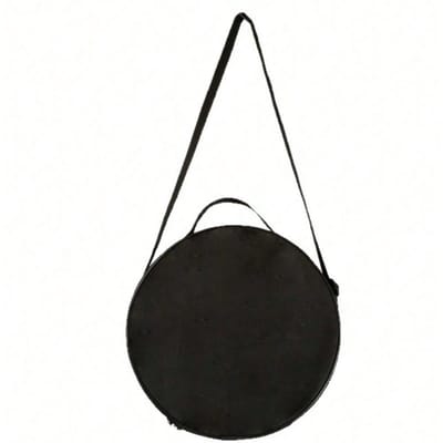 Sac à dos tabouret rétractable Sac d'extérieur multifonctionnel à bandoulière Sac de rangement pour voiture Sac de rangement portable Sac à dos tabouret pliant black