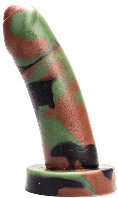 Kiotos Revolt - Dildo Fantasie - Green Army - Nr. 19 - 19 x 5 cm