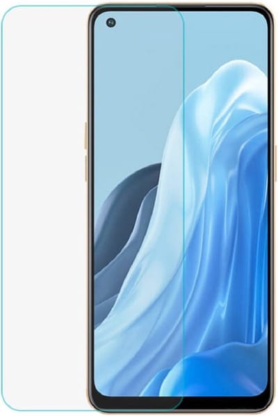 LuxeBass Tempered creenprotector geschikt voor Oppo Reno 7 5G - Transparant - Gehard glas - scherm beschermer