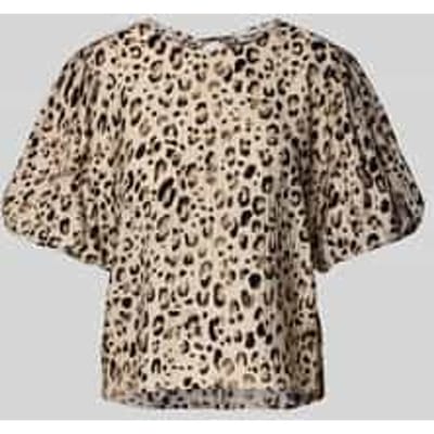 Regular fit blouseshirt met structuurmotief, model 'Alyona Vlora'
