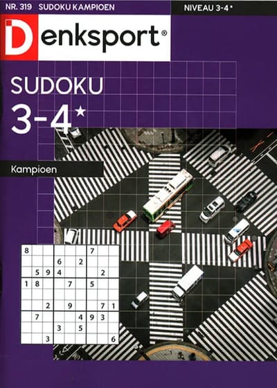 Denksport Sudoku Kampioen - 319 2025