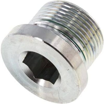 Plug M24 X 1.5 Staal FKM met binnenzeskant 400 bar (5620.0psi)