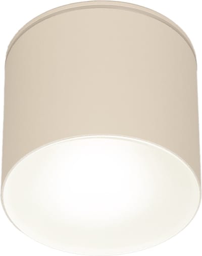Lumidora Plafondlamp 75097 - Plafonniere - BOSA - GU10 - Beige - Aluminium - Buitenlamp - Badkamerlamp - IP44 - ⌀ 11 cm
