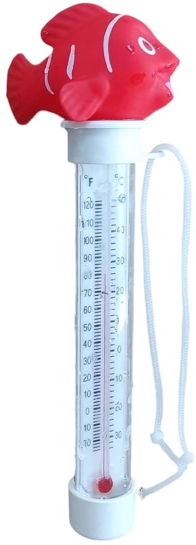 Zwembad Thermometer - Water Temperatuur Meter - Nauwkeurig Meten - Vrolijk Dierenontwerp - 21x6x5 cm - Meerdere Kleuren
