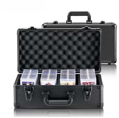 Benelux Select Opbergdoos Kaarten – Cardbox – Card Storage Box – Card Box – Voor 108 Kaarten – Top Loaders – Slot - 42,5 x 16,5 x 25,5 cm