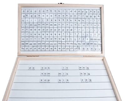 Magnetische Letterdoos NIEUW