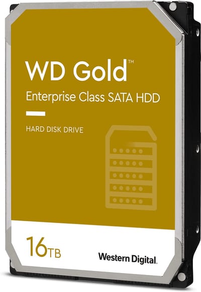 HDD Gold 16TB SATA 256MB 3.5