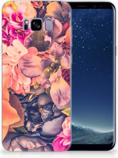 Samsung Galaxy S8 Plus TPU Case Bosje Bloemen